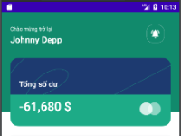Ứng dụng quản lý chi tiêu androi