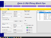 Ứng dụng quản lý khách sạn Mường Thanh C# WinForms, sử dụng SQL server