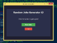 Ứng dụng tạo truyện cười sử dụng Tkinter