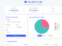 Ứng dụng theo dõi chi phí với PHP và JavaScript