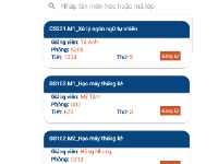 Ứng dụng thời gian biểu