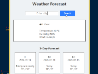 Ứng dụng thời tiết sử dụng Tkinter trong Python