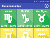 Ứng dụng Xem Bói Cung Hoàng Đạo Android