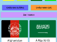 Ứng dụng xem Quốc kỳ các nước dùng ScrollView đơn giản trong Android Studio
