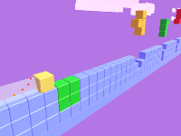 Unity Game Template - Tetris Runner 3D - (Unity 6000.0.46f1)