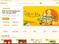 Web bán các loại dầu ăn