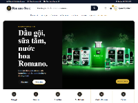 Web bán dầu gội sữa tắm romano