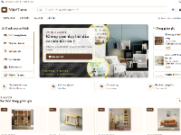 Web bán đồ nội thất MộcHome
