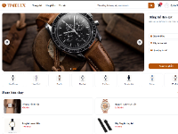 Web bán đồng hồ đeo tay TimeLux