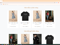 Web bán hàng quần áo thời trang - ASP NET MVC full chức năng, có báo cáo