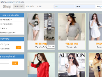 Web bán hàng thời trang giao diện đẹp