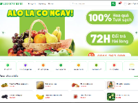 Web bán hoa quả GreenFruit