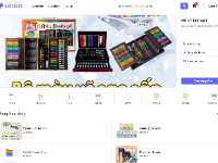 Web bán màu và dụng cụ vẽ học sinh ArtKit