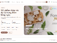 Web bán mỹ phẩm trực tuyến