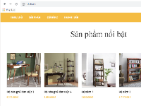Web bán nội thất php thuần