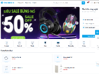 Web bán phụ kiện công nghệ TechHub