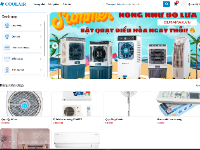 Web bán quạt điều hòa CoolAir