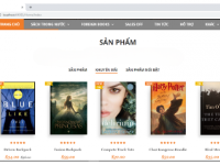 Web bán sách asp giao diện đẹp
