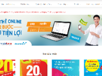 Web bán thẻ cào giao diện đẹp full báo cáo