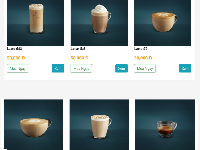 Web cửa hàng cà phê (HTML cơ bản FPOLY)