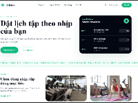 Web đặt lịch phòng gym yoga