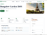 Web quản lý đặt phòng homestay