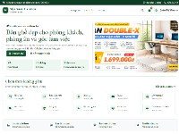 Website bán bàn ghế Mộc Xanh Furniture