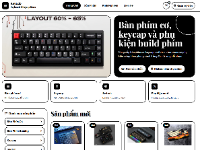 Website bán bàn phím keycap KeyLab