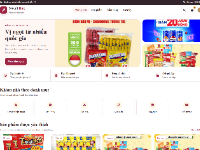 Website bán bánh kẹo nhập khẩu Sweet Box