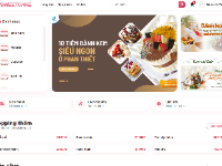 Website bán bánh ngọt SweetCake có AI bán hàng tư vấn chatbot