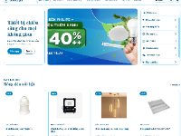 Website bán bóng đèn và thiết bị chiếu sáng