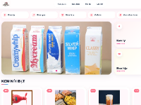 Website bán các loại kem