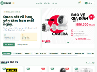 Website bán camera giao diện đẹp