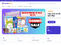 Website bán cặp sách và đồ dùng học sinh