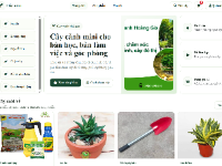 Website bán cây cảnh mini