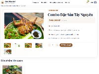 Website bán đặc sản địa phương Đặc Sản Việt