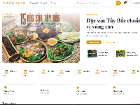 Website bán đặc sản Tây Bắc TayBac Gold