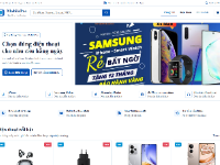 Website bán điện thoại MobilePro