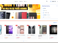 Website bán điện thoại và phụ kiện điện thoại