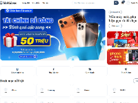Website bán điện thoại và phụ kiện MobiZone