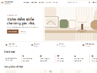 Website bán đồ decor nhà cửa
