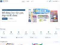 Website bán đồ dùng học sinh Học Sinh Mart