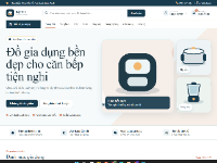 Website bán đồ gia dụng Bếp Nhà