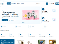 Website bán đồ gia dụng thông minh