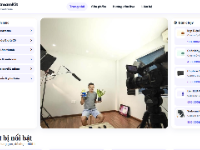Website bán đồ livestream StreamKit