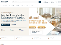 Website bán đồ nội thất Mộc Living