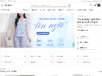Website bán đồ thời trang nam NERO