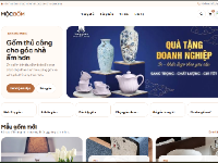 Website bán đồ thủ công gốm sứ