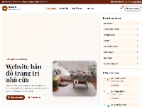 Website bán đồ trang trí nhà cửa Decorly