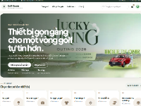 Website bán đồ và phụ kiện golf